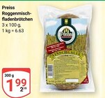 Aktuelles Roggenmischfladenbrötchen Angebot bei GLOBUS in Trier ab 1,99 €