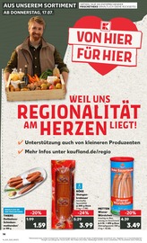 Fleisch im Kaufland Prospekt in Voerde Aktueller Kaufland Prospekt mit Fleisch, "Aktuelle Angebote", Seite 18