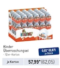 Überraschungsei von Kinder im aktuellen Metro Prospekt