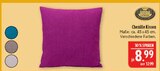 Chenille Kissen von Gözze für 8,99 € bei Marktkauf im Angebot Chenille Kissen von Gözze im aktuellen Marktkauf Prospekt
