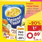 Heisse Tasse Angebote von Erasco bei Netto Marken-Discount Esslingen für 0,89 €
