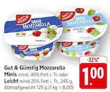 Mini Mozzarella Minis bei EDEKA im Freudenstadt Prospekt für 1,00 €