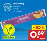 Blätterteig Angebote von Genuss Welt bei Netto Marken-Discount Wolfenbüttel für 0,89 €