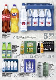 Mineralwasser Angebot im aktuellen E center Prospekt auf Seite 37