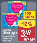 Slipeinlagen von Carefree im aktuellen ALDI Nord Prospekt