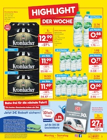 Wasser im aktuellen Netto Marken-Discount Prospekt (Erfurt) Wasser im Netto Marken-Discount Prospekt "Aktuelle Angebote" mit 72 Seiten (Erfurt)