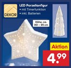 LED Porzellanfigur Angebote von DEKOR bei Netto Marken-Discount Pforzheim für 4,99 €