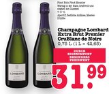 Extra Brut Premier Cru Blanc de Noirs Angebote von Champagne Lombard bei E center Heidelberg für 31,99 €