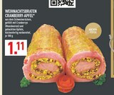 Aktuelles Weihnachtsbraten Cranberry-Apfel Angebot bei Marktkauf in Wuppertal ab 1,11 €