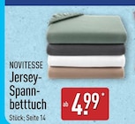 Jersey-Spannbetttuch bei ALDI Nord im Twistringen Prospekt für 4,99 €