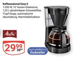 Kaffeeautomat Easy II im Angebot bei GLOBUS in Trier Kaffeeautomat Easy II Angebote von Melitta bei GLOBUS Trier für 29,99 €