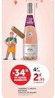 Cabernet d'Anjou AOP Rosé - CHATEAU DE MAUNY en promo chez U Express Rennes à 2,95 €