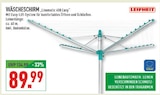 Wäscheschirm „Linomatic 400 Easy“ im Angebot bei Marktkauf in Rheine Wäscheschirm „Linomatic 400 Easy“ Angebote von Leifheit bei Marktkauf Rheine für 89,99 €
