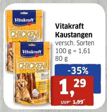 Vitakraft von Vitakraft im aktuellen BUDNI Prospekt Kaustangen von Vitakraft für 1,29 € bei BUDNI im Angebot