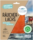 Räucherlachs im Angebot bei REWE in Rosenheim Räucherlachs Angebote von Deutsche See bei REWE Rosenheim für 3,99 €
