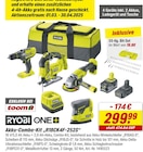 Akku-Combo-Kit âR18CK4F-252Sâ im toom Baumarkt Prospekt Akku-Combo-Kit âR18CK4F-252Sâ von RYOBI im aktuellen toom Baumarkt Prospekt fĂŒr 299,99 âŹ