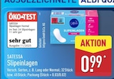 Slipinlagen Lang im ALDI Nord Prospekt Slipinlagen Lang von Satessa im aktuellen ALDI Nord Prospekt für 0,99 €