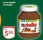 Nutella Vorratsglas Angebote von Ferrero bei GLOBUS Erlangen für 5,55 €