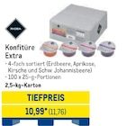 Konfitüre Extra im METRO Prospekt Konfitüre Extra von Rioba im aktuellen METRO Prospekt für 11,76 €