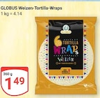 Weizen-Tortilla-Wraps im Angebot bei GLOBUS in Wiesbaden Weizen-Tortilla-Wraps Angebote von Globus bei GLOBUS Wiesbaden für 1,49 €