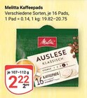 Aktuelle Kaffeepads Angebote bei GLOBUS in Leipzig Aktuelles Kaffeepads Auslese Klassisch Angebot bei GLOBUS in Leipzig ab 2,22 €
