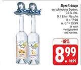 Alpen Schnaps im Angebot bei EDEKA in Gera Alpen Schnaps Angebote bei EDEKA Gera für 8,99 €