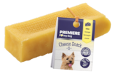 Hunde im Fressnapf Prospekt Cheese Snack von PREMIERE im aktuellen Fressnapf Prospekt für 4,49 €
