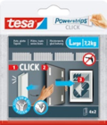 Powerstrips „Click“ von tesa im aktuellen Hornbach Prospekt für 5,95 €