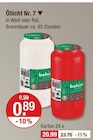 Öllicht Nr. 7 im V-Markt Prospekt Öllicht Nr. 7 von Bolsius im aktuellen V-Markt Prospekt für 0,89 €