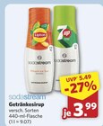 Getränkesirup Lipton Pfirsich Ice Tea Angebote von Sodastream bei combi Neustadt für 3,99 €