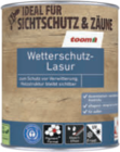 Wetterschutz-Lasur 750 ml von toom im aktuellen toom Baumarkt Prospekt