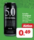 Pils im Angebot bei Markant Nordwest in Edewecht Pils Angebote von 5,0 Original bei Markant Nordwest Edewecht für 0,49 €