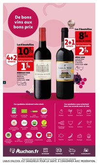 Catalogue Auchan, 27/09/2022 - 11/10/2022, La foire aux vins, au plus proche des vignerons, 72 pages Prospectus Auchan en cours, "La foire aux vins, au plus proche des vignerons", 72 pages