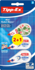 LOT 2+1 SOURIS CORRECTRICE MINIPOCKET TIPP EX - BIC - Auchan Hypermarché à Agen LOT 2+1 SOURIS CORRECTRICE MINIPOCKET TIPP EX - BIC en promo chez Auchan Hypermarché Agen à 2,40 €
