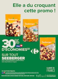 Prix et réduction Seeberger dans le prospectus Carrefour Proximité en cours Offre Seeberger dans le catalogue Carrefour Proximité du moment à la page 11