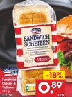 Sandwich Classic & Vollkorn im Angebot bei Netto Marken-Discount in Mühlhausen Sandwich Classic & Vollkorn Angebote von American Style bei Netto Marken-Discount Mühlhausen für 0,89 €