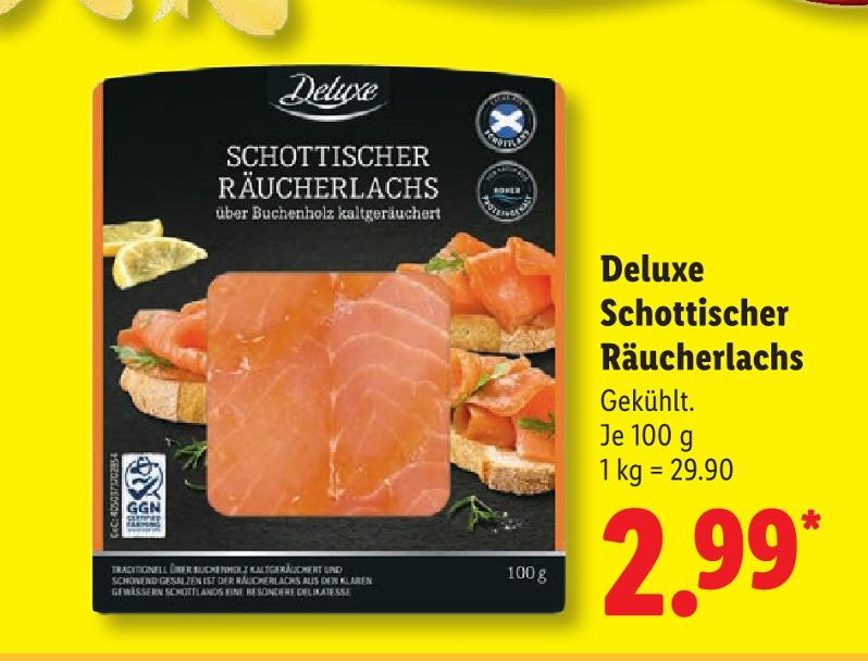 Schottischer Räucherlachs