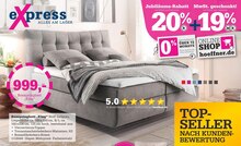 Boxspringbett „King“ bei Höffner in Grevenbroich Boxspringbett „King“ im Angebot bei Höffner Grevenbroich für 999,00 €