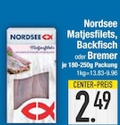 Matjesfilets von Nordsee im aktuellen EDEKA Prospekt für 2,49 €