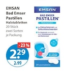 Bad Emser Pastillen Halstabletten von EMSAN im aktuellen V-Markt Prospekt für 2,29 €