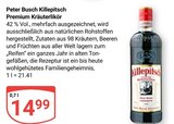 Aktuelles Premium Kräuterlikör Angebot bei GLOBUS in Bochum ab 14,99 €