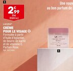 CRÈME POUR LE VISAGE - LACURA en promo à 2,99 € chez Aldi CRÈME POUR LE VISAGE - LACURA dans le catalogue Aldi