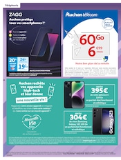 Accessoires téléphone portable Angebote im Prospekt "Tous prêts pour la rentrée" von Auchan Hypermarché auf Seite 16