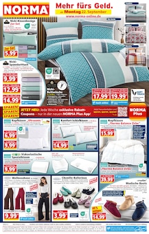 Matratze Angebot im aktuellen Norma Prospekt auf Seite 1