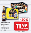 Aktuelle Krombacher Angebote bei Markant Nordwest in Lippstadt Aktuelles Vitamalz oder Krombacher Spezi Angebot bei Markant Nordwest in Lippstadt ab 11,99 €