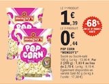 Pop Corn - Menguy's en promo à 0,44 € chez E.Leclerc Pop Corn - Menguy's dans le catalogue E.Leclerc