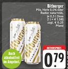 Pils, Herb 0,0% oder Radler naturtrüb im Angebot bei EDEKA in Paderborn Pils, Herb 0,0% oder Radler naturtrüb Angebote von Bitburger bei EDEKA Paderborn für 0,79 €