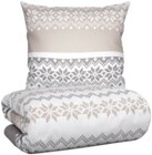 Aktuelles Flanell-Bettwäsche 'Snow Rose' Angebot bei mömax in Karlsruhe ab 14,99 €