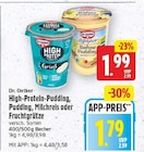 High-Protein-Pudding von Dr. Oetker im aktuellen E center Prospekt