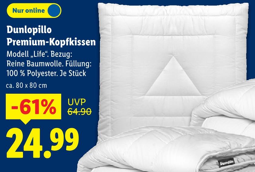 Premium-Kopfkissen